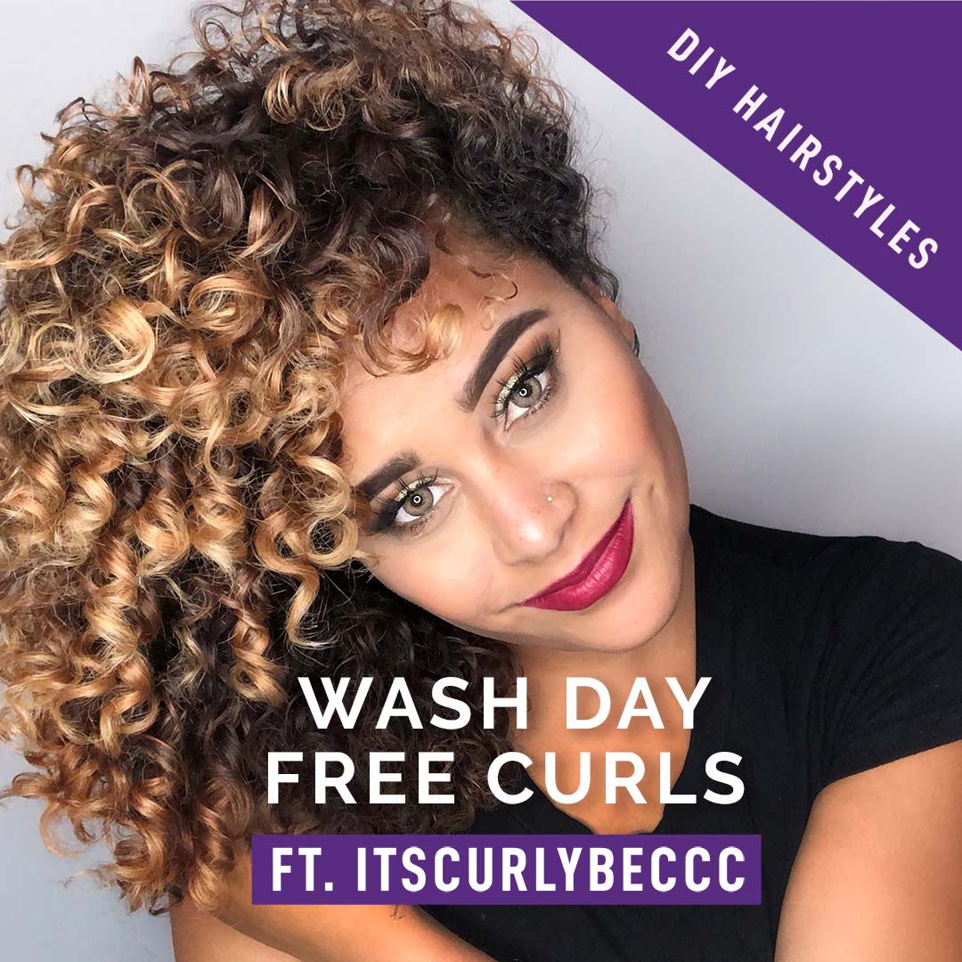 Easy, Wash Day Free, Curls!